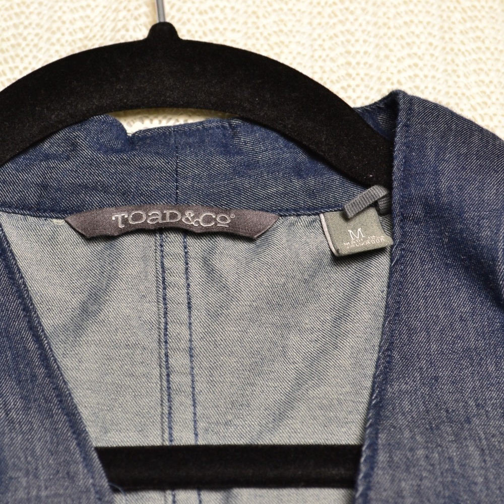 Toad&Co Blue Tank Top - Picture 3 of 5